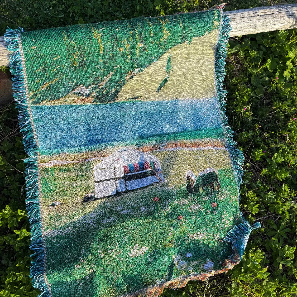 Woven Summer Throw