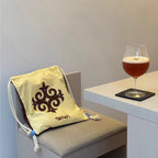 Totem Drawstring Tote