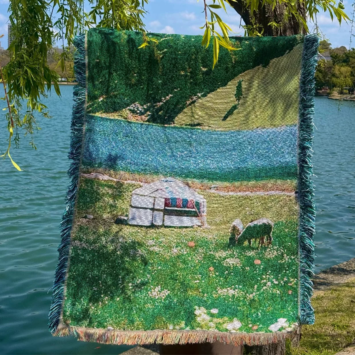 Woven Summer Throw