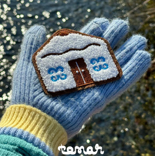 Yurt Fridge Magnet